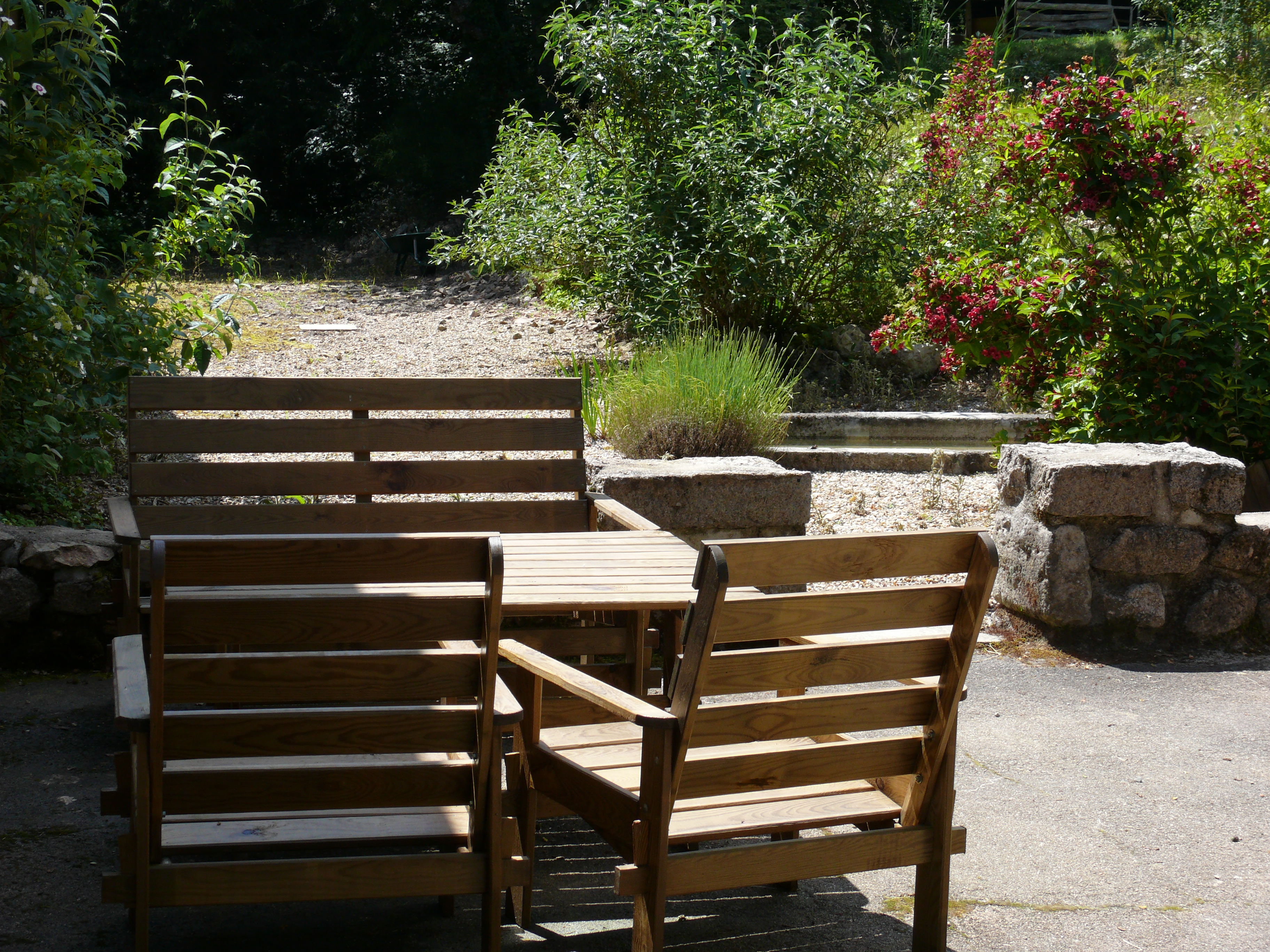 En terrasse